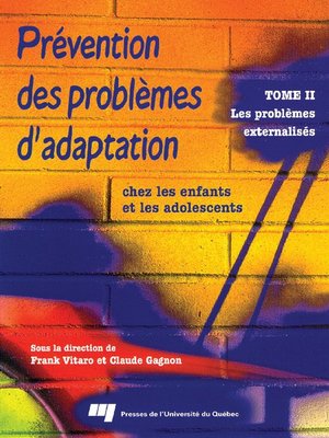 cover image of Prévention des problèmes d'adaptation chez les enfants et les adolescents II - Tome 2